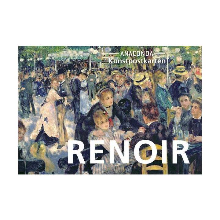 ANACONDA VERLAG Carte postale Pierre-Auguste Renoir (Universel, Multicolore)