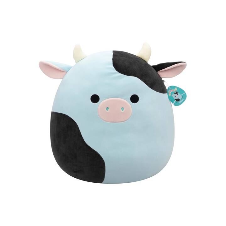 SQUISHMALLOWS Vache (50 cm, Bleu clair, Bleu)