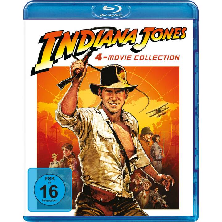 Indiana Jones - 4-Movie Collection (Neuauflage, EN)