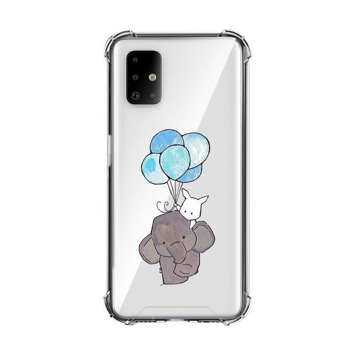 EG Backcover (Galaxy A51, Transparent)