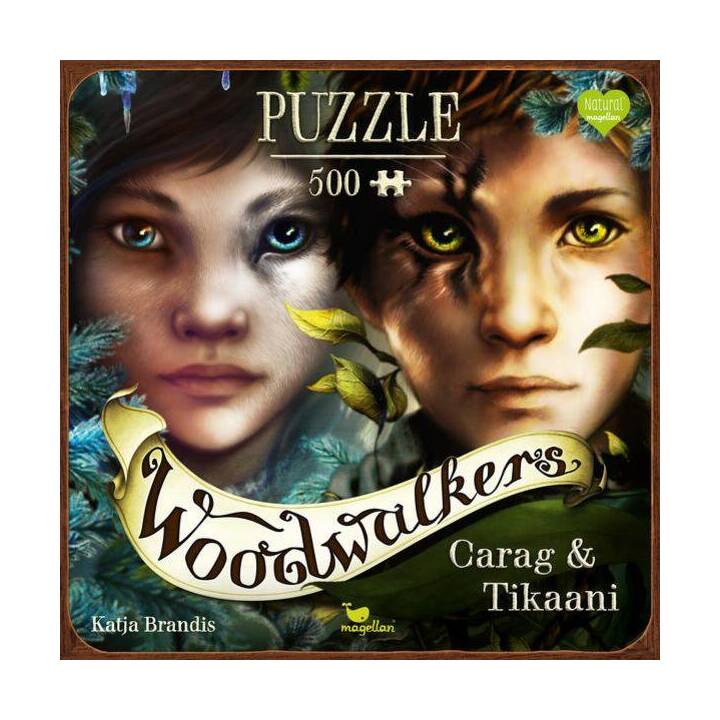 MAGELLAN  Woodwalkers Carag & Tikaan Puzzle (500 pièce)