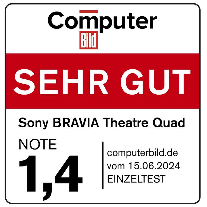 SONY BRAVIA Theatre Quad (504 W, Grau, 4.0.4 Kanal)