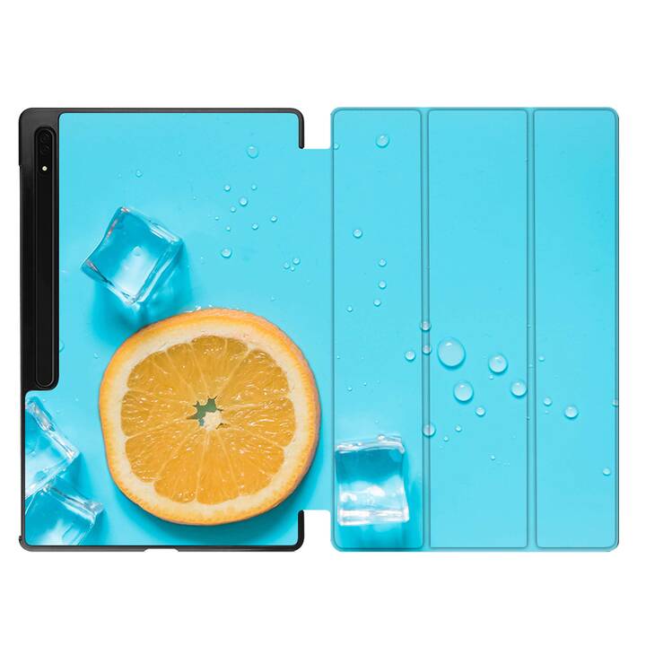 EG coque pour Samsung Galaxy Tab S8 Ultra 14.6" (2022) - Bleu - Style