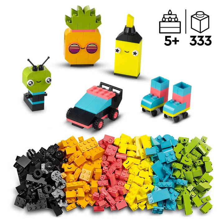 LEGO Classic Neon Kreativ-Bauset (11027)