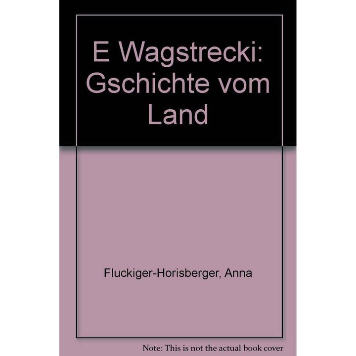 E Wägstrecki