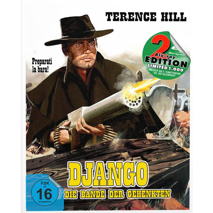 Django und die Bande der Gehenkten (Mediabook, Limited Edition, Cover B, DE, IT, EN)