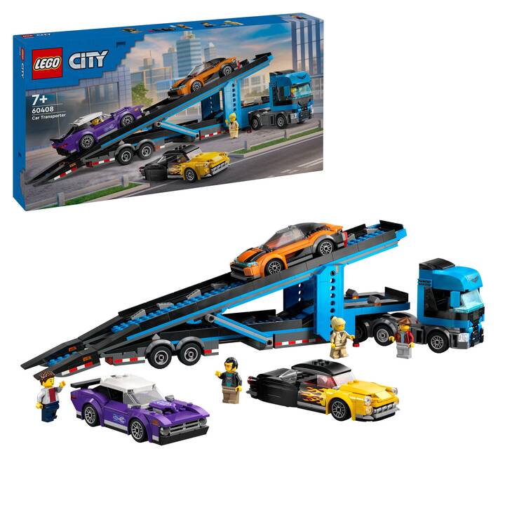 LEGO City Autotransporter mit Sportwagen (60408)