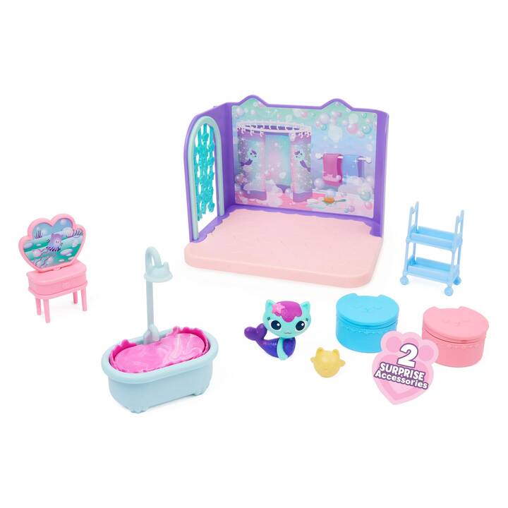 SPINMASTER Gabby's Dollhouse Deluxe Room MerCats Gatto