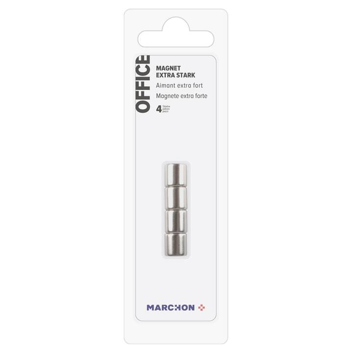 MARCHON OFFICE Extra strong Puntina magnetico (4 pezzo)