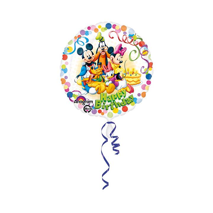 MICKEY MOUSE Folienballon Mickey and Friends (45 cm, 5 Stück)