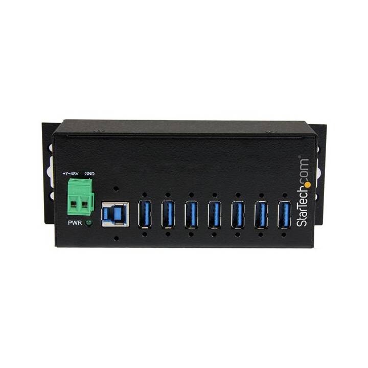 STARTECH.COM Industrieller  (7 Ports, USB Type-A, USB Type-B)
