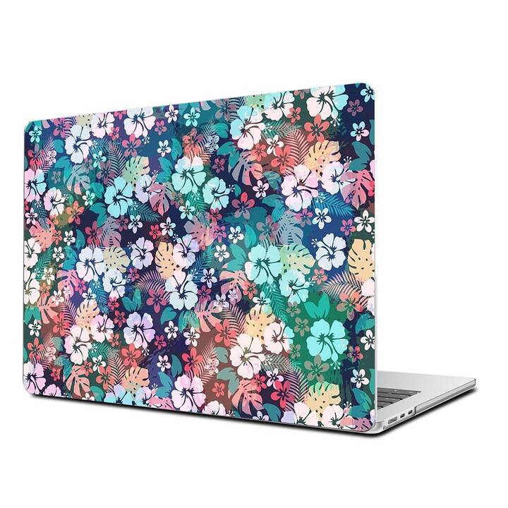 EG Coque rigide (MacBook Air 13" M2 2022, Fleurs, Multicolore)