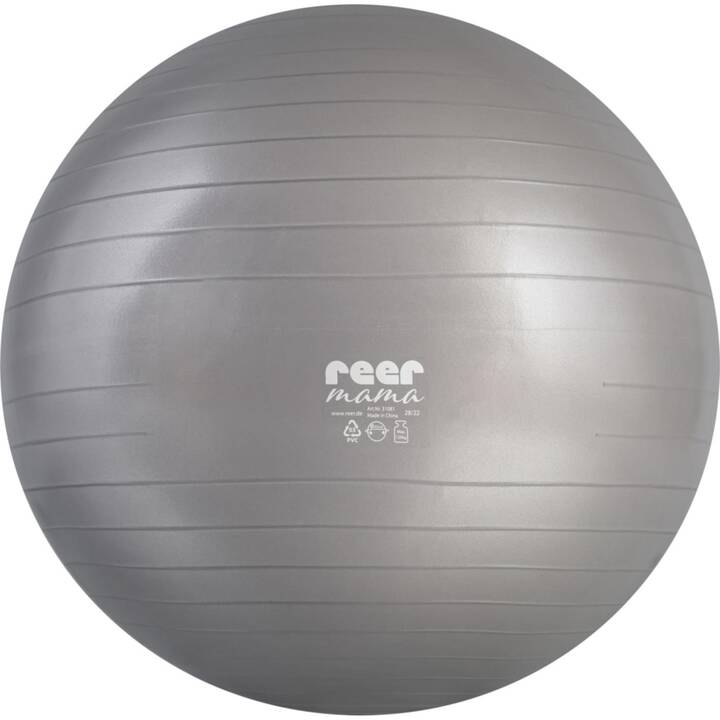 REER Gymnastikball Mama (65 cm, Grau)