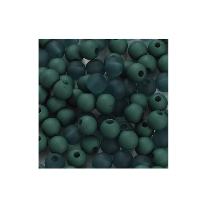 CREATIV COMPANY Perle (40 g, Plastica, Verde)