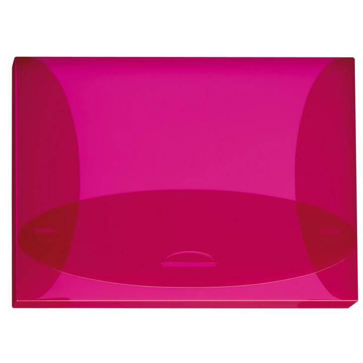 KOLMA RACER Cartellina con elastico (Rosa, A4, 1 pezzo)