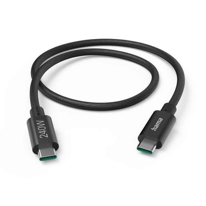 HAMA Câble USB (USB 3.2 Gen 1 type-A, USB de type C, 1.5 m)