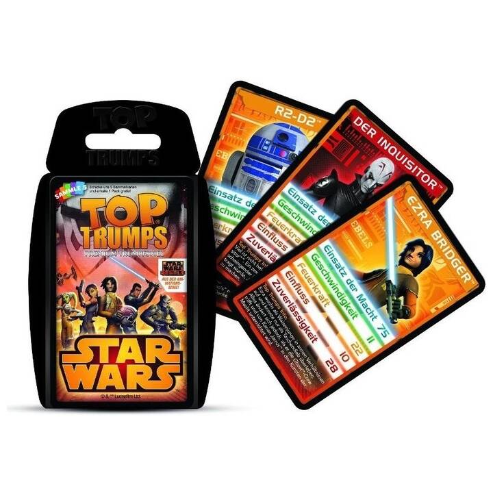 UNIQUE-GAMING PARTNERS Top Trumps - Star Wars Rebels / Premium (DE)