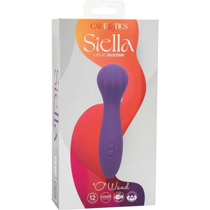 CALEXOTICS Anal & Vaginal Vibrator Stella O Wand 