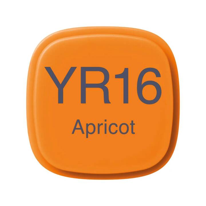 COPIC Marqueur de graphique Classic YR16 Apricot (Orange, 1 pièce)