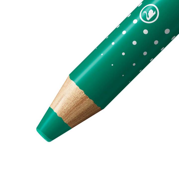 STABILO Crayons de couleur MARKdry (Vert, 1 pièce)
