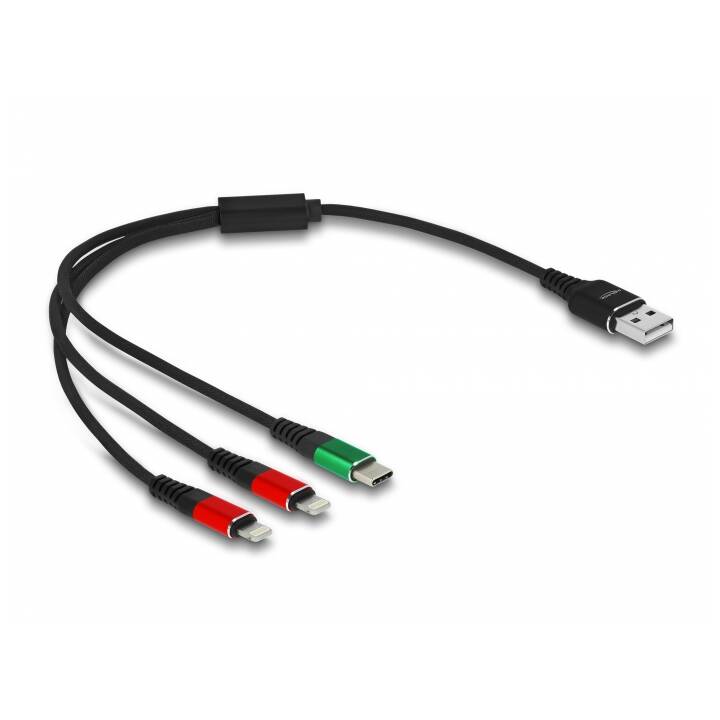 DELOCK Cavo USB (USB 2.0 di tipo A, USB 2.0, 0.3 m)