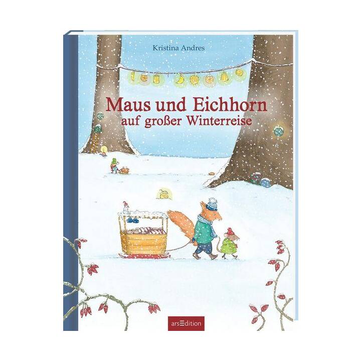 Maus und Eichhorn auf grosser Winterreise