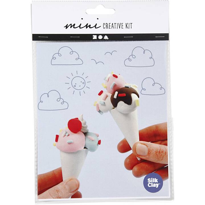 CREATIV COMPANY Silk Clay Ice Cone Spielzeug (Modellieren)