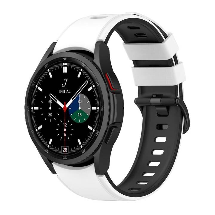 EG Bracelet (Samsung Galaxy Galaxy Watch5 44 mm / Galaxy Watch5 40 mm, Blanc)