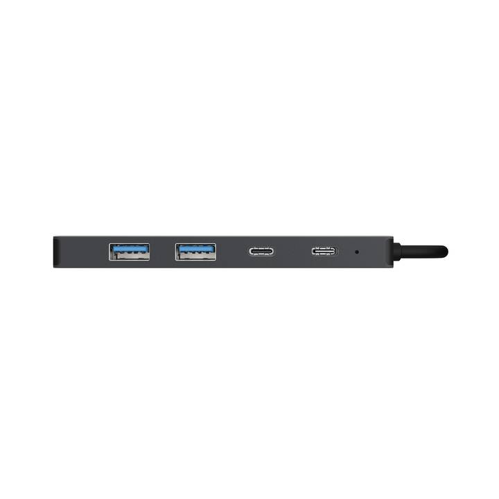 SITECOM  (5 Ports, HDMI, USB di tipo C, USB di tipo A)