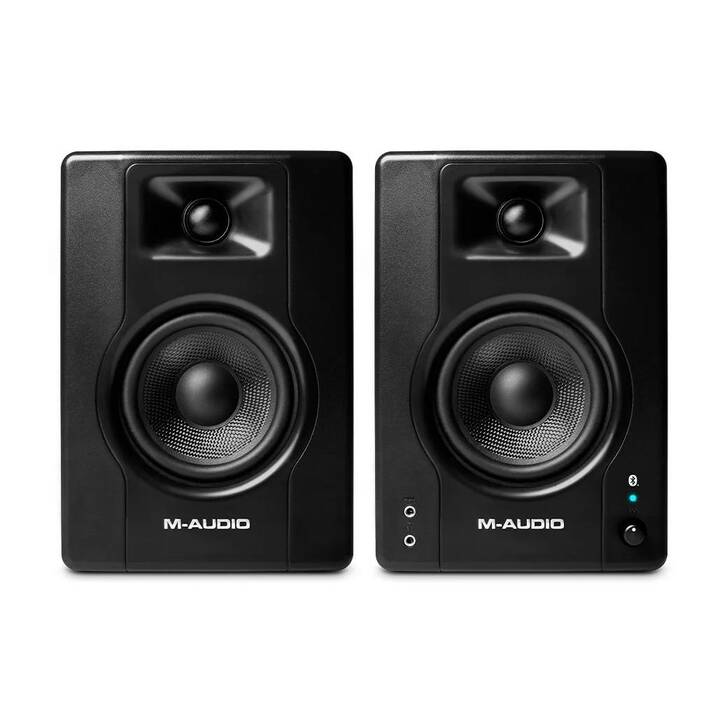 M-AUDIO BX4BT (120 W, Monitorlautsprecher, Schwarz)