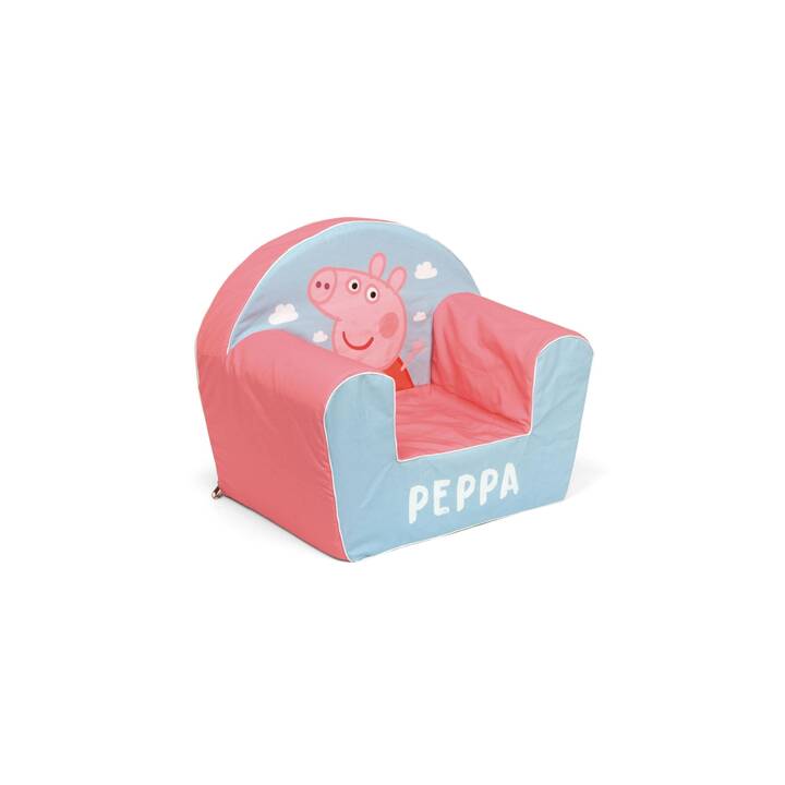 ARDITEX Poltroncina  per bambini Peppa Pig (Blu chiaro, Blu, Rosa, Multicolore)