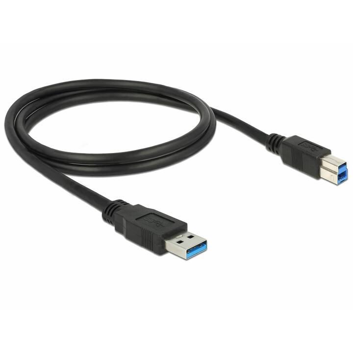 DELOCK Câble USB (USB 3.0 Type-B, USB 3.0 Type-A, 1 m)