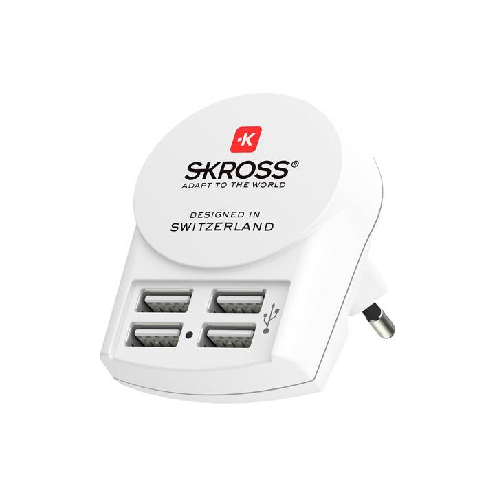 SKROSS Reiseadapter PRO+ (Europa, USA, China)