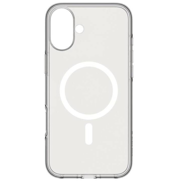 BLACK ROCK Backcover MagSafe Mag Clear Case (iPhone 16 Plus, Senza motivo, Transparente)