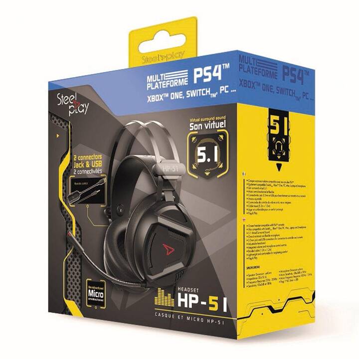 STEELPLAY HP51 (Over-Ear, Câble)