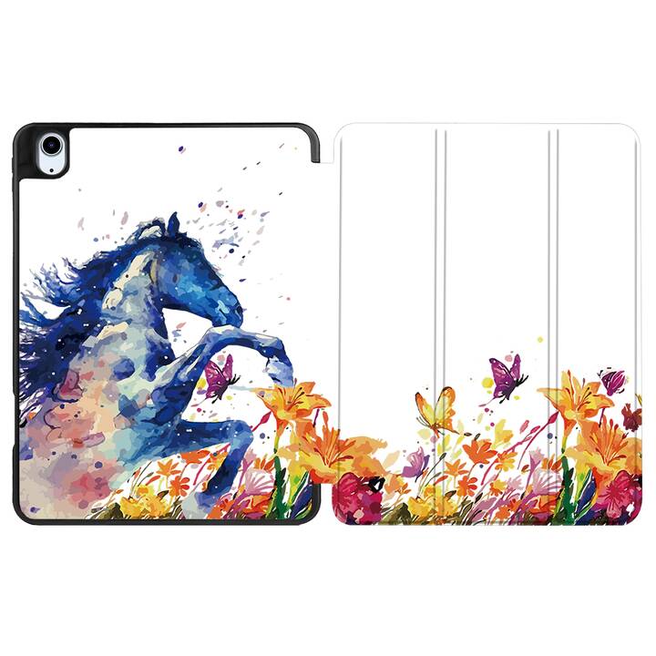 EG coque pour iPad Air 10.9" (2022) 5e génération - multicolore - cheval