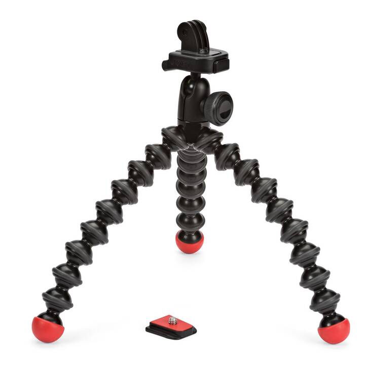 JOBY GorillaPod Action Dreibeinstativ (Thermoplastisches Elastomer (TPE), Kunststoff, ABS (Acrylnitril-Butadien-Styrol), Edelstahl)