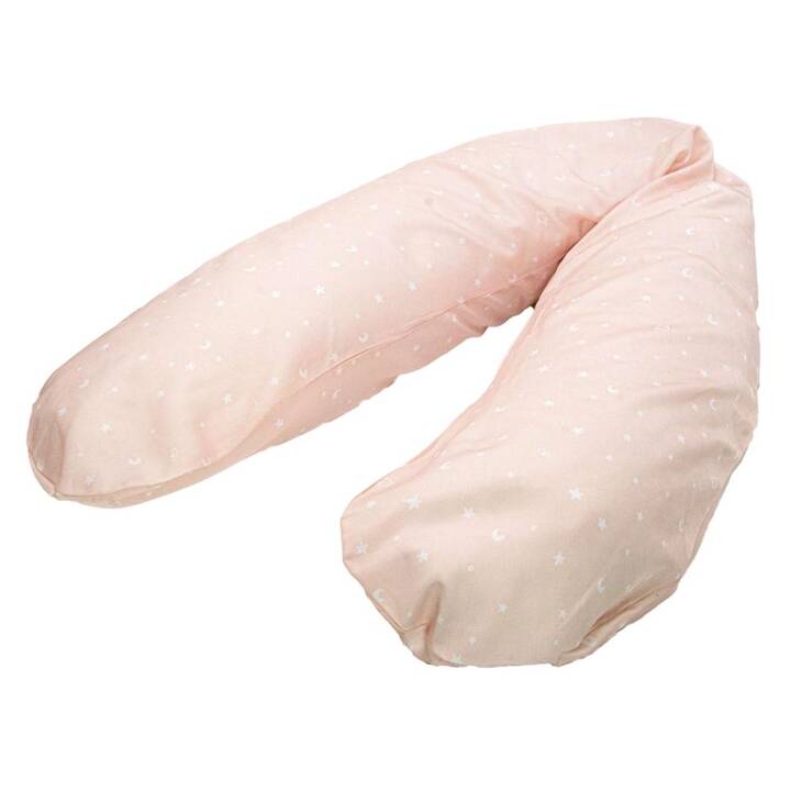 KULI-MULI Federa per cuscini allattamento (215 cm, Rosa)