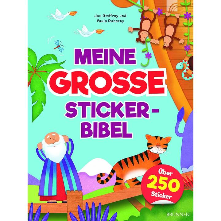 BRUNNEN Stickerbuch (Mehrfarbig)