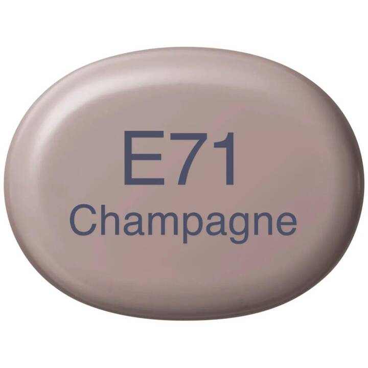 COPIC Marqueur de graphique Sketch E71 Champagne (Beige, 1 pièce)