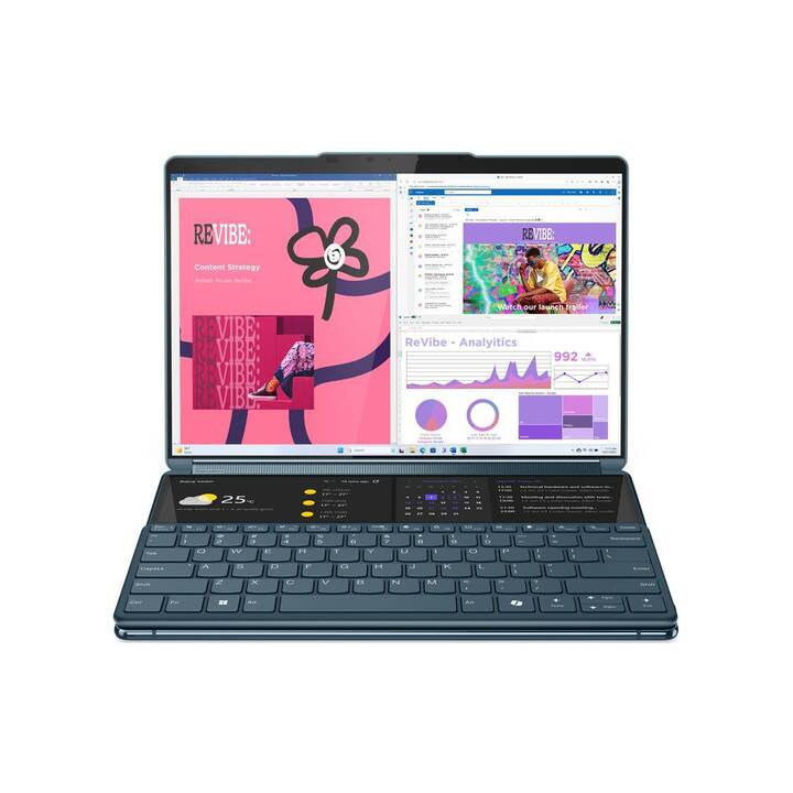 LENOVO Yoga Book 9 13IMU9 (13.3", Intel Core Ultra 7, 32 GB RAM, 1000 GB SSD)
