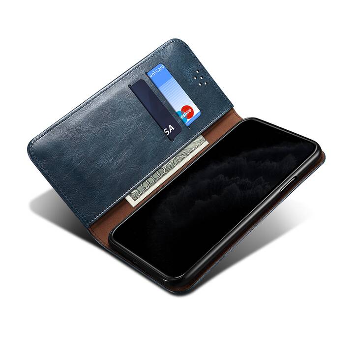 EG Wallet Case für Xiaomi Redmi Note 10 4G 6.43" (2021) - Blau