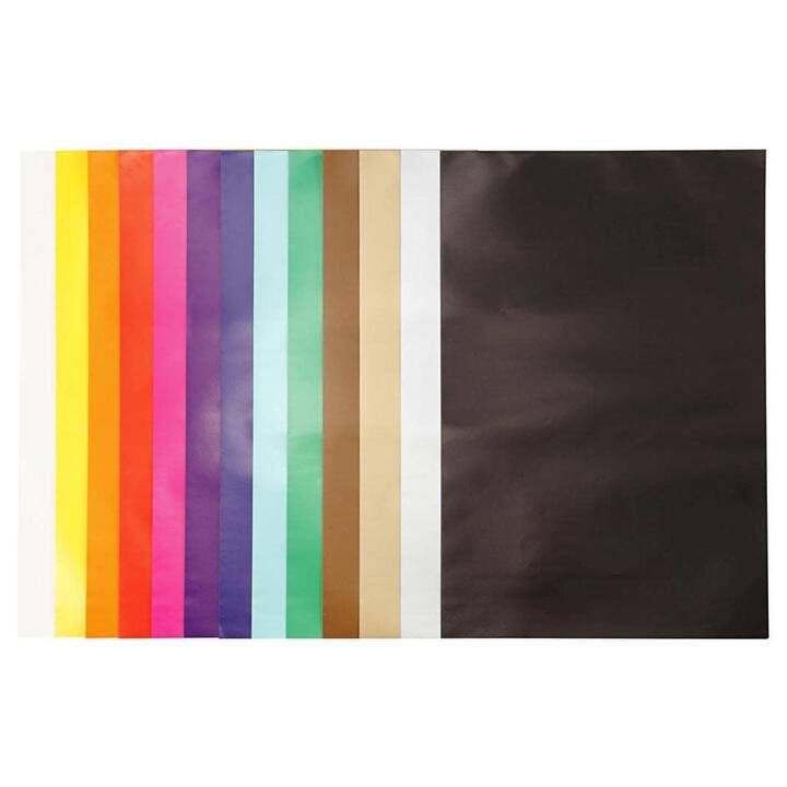CREATIV COMPANY Papier glacé (Multicolore, 100 pièce)