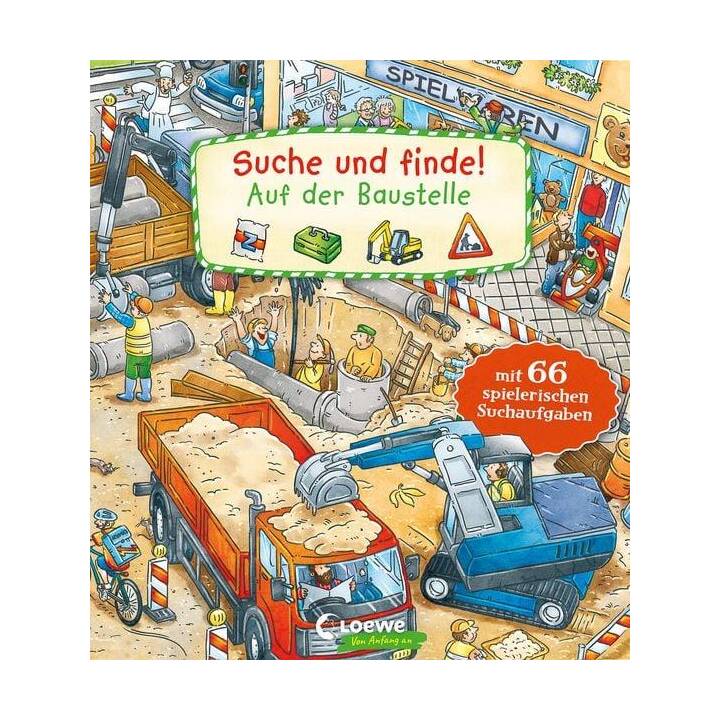 Suche und finde! - Auf der Baustelle