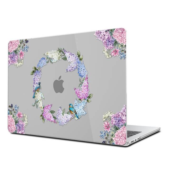 EG Hardcase (MacBook Air 13" M2 2022, Fiore, Viola)