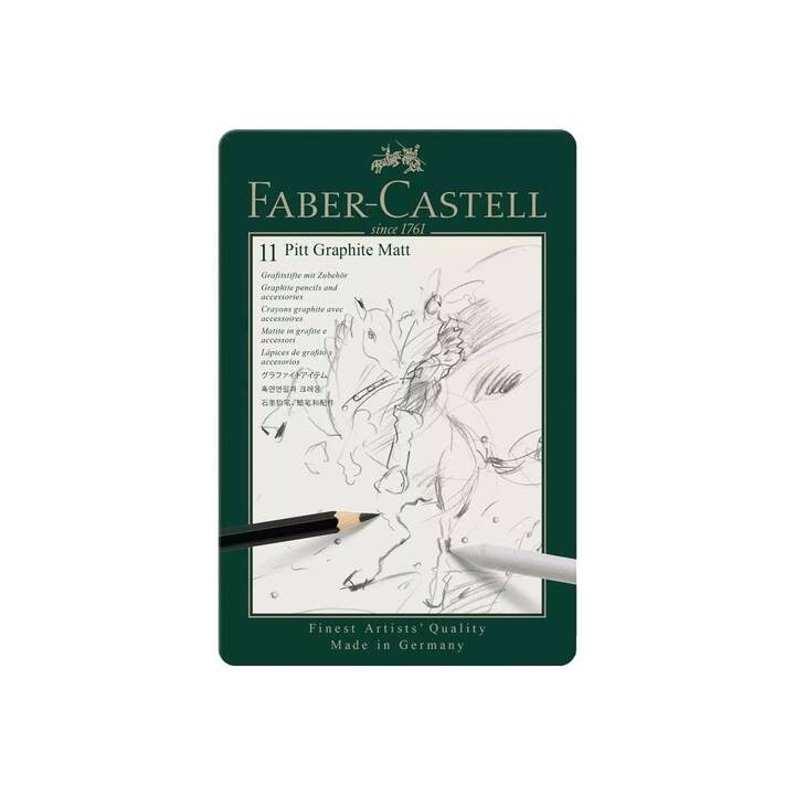 FABER-CASTELL Bleistift (HB, 2B, 4B, 6B)