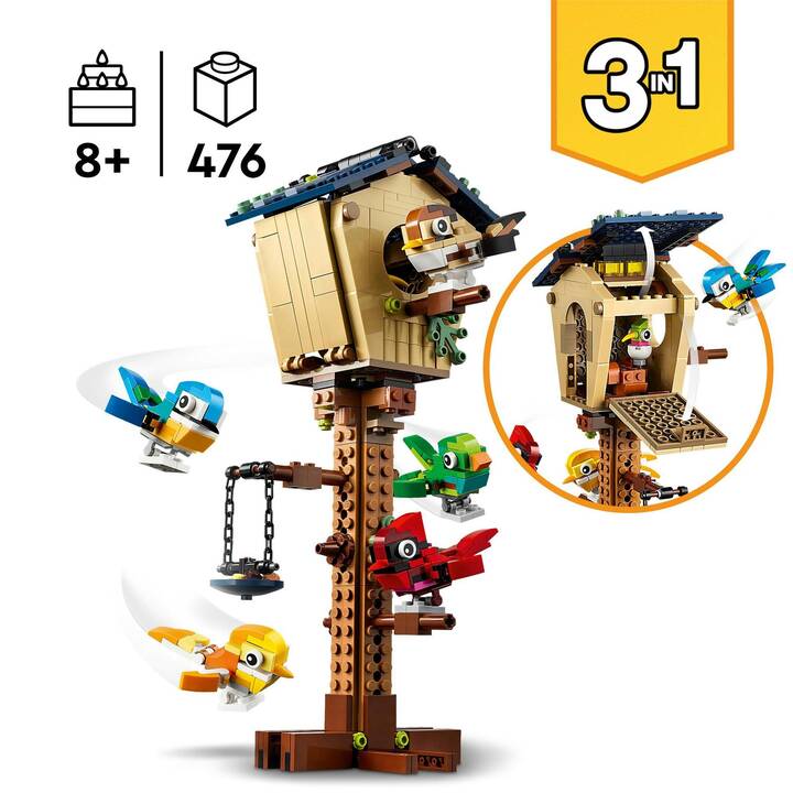 LEGO Creator Casetta per uccelli (31143, Difficile da trovare)