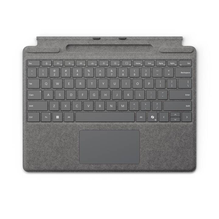 MICROSOFT Type Cover (13", Surface Pro 11, Surface Pro 9, Surface Pro 10, Surface Pro 8, Platine)