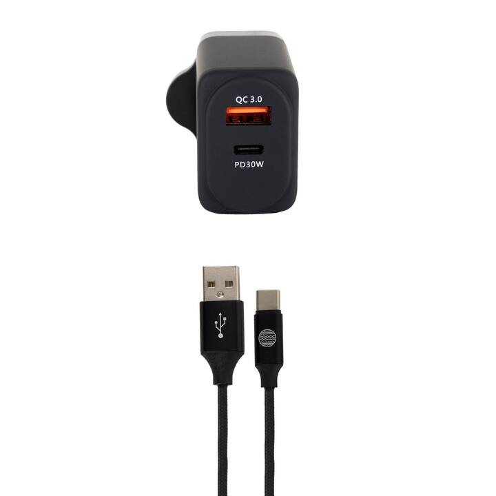 OUR PURE PLANET OPP152 Chargeur mural (USB C, USB A)