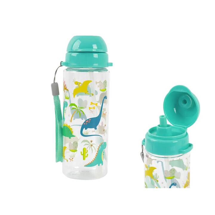 I-DRINK Gourde Dino (400 ml, Turquoise)